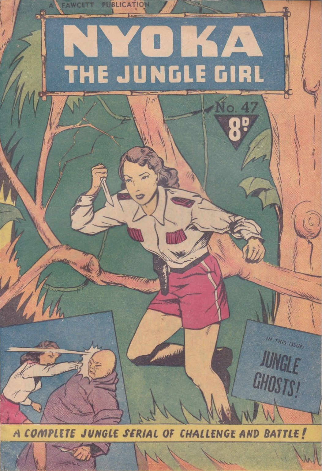 Nyoka the Jungle Girl (Cleland, 1949 series) #47 ([March 1953?])