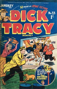 Dick Tracy Monthly (Illustrated, 1952 series)  #33 (January 1953)
