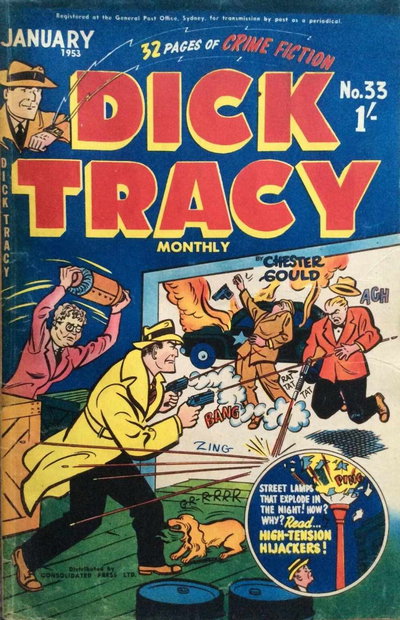 Dick Tracy Monthly  #33 (January 1953)
