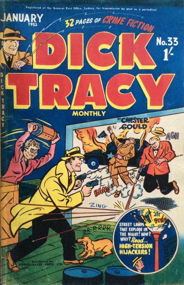 Dick Tracy Monthly (Illustrated, 1952 series) #33 (January 1953)