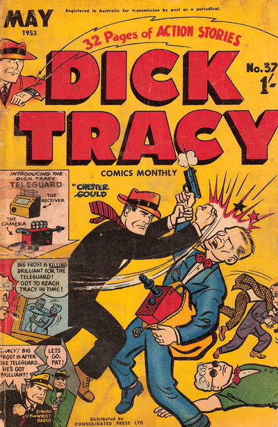 Dick Tracy Monthly (Illustrated, 1952 series) #37 — Dick Tracy Comics Monthly May 1953