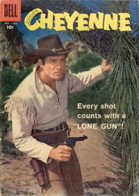Cheyenne (Dell, 1957 series)  #5 (November 1957-January 1958) — Lone Gun