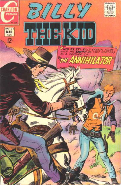 Billy the Kid (Charlton, 1957 series) #71 (March 1969)