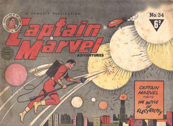 Captain Marvel Adventures (Cleland, 1949 series) #34 ([1949?])