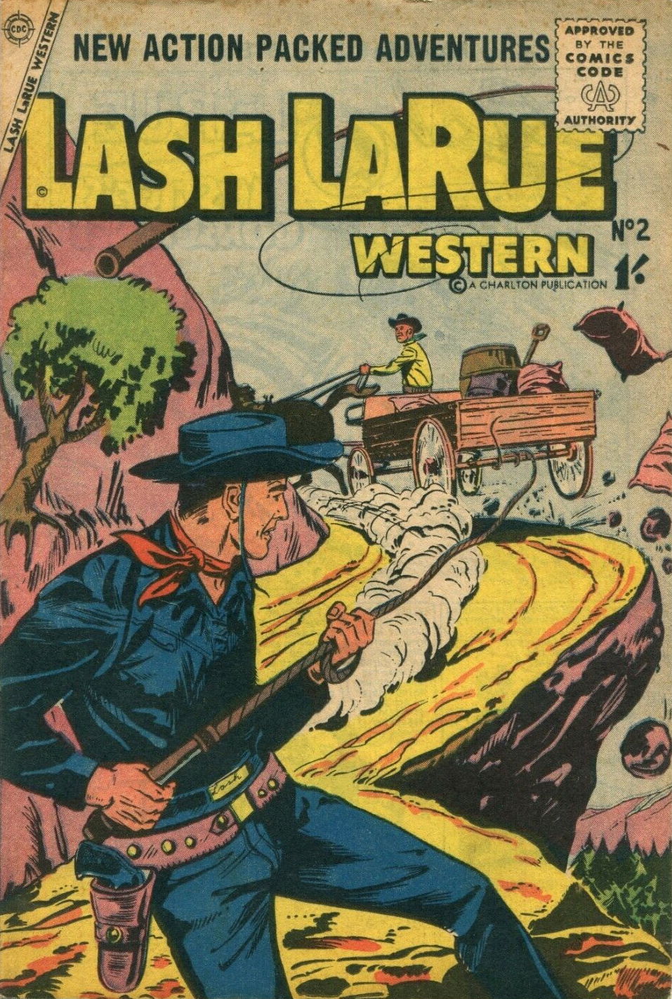 Lash LaRue Western (Young's, 1956? series) #2 ([1956?])
