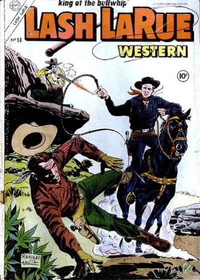 Lash LaRue Western (Charlton, 1954 series) #50 (September 1954)
