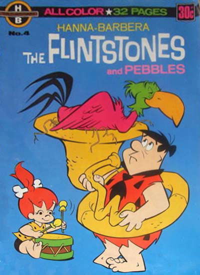 Hanna-Barbera The Flintstones and Pebbles (KG Murray, 1976? series) #4 ([November 1976?]) —The Flintstones and Pebbles