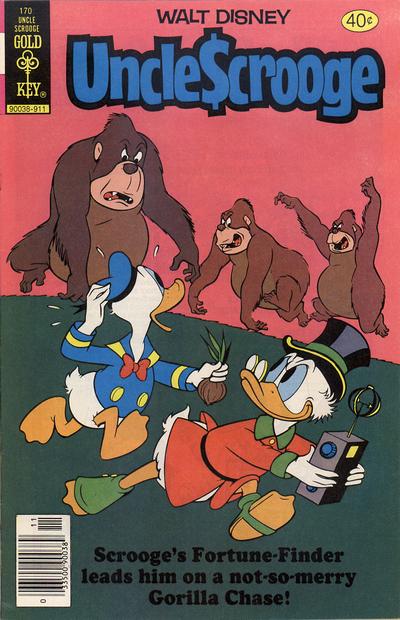 Walt Disney Uncle Scrooge  #170 (November 1979)