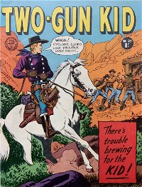 Two-Gun Kid (Horwitz, 1961 series) #39 — There's Trouble Brewing for the Kid