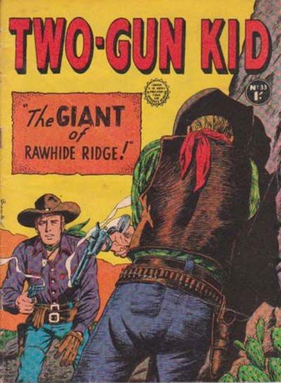 Two-Gun Kid (Horwitz, 1961 series) #33 [November 1962?]