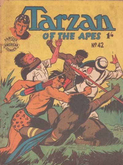 Tarzan of the Apes (New Century, 1954? series) #42 ([February 1958?])