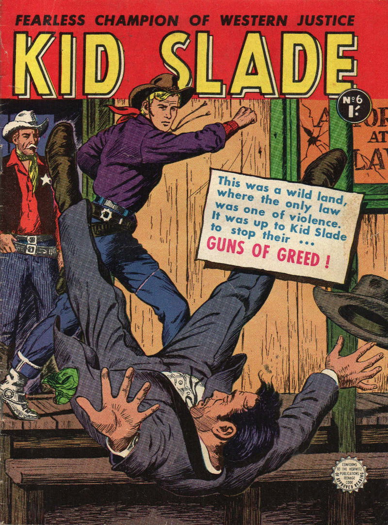 Kid Slade Gunfighter (Horwitz, 1957? series) #6 ([October 1957])
