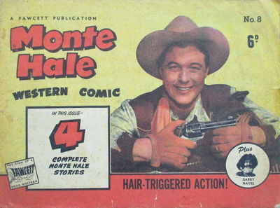 Monte Hale Western Comic (Cleland, 1949? series) #8 [1950?]