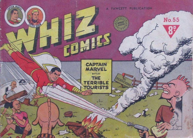 Whiz Comics (Cleland, 1949 series) #55 ([1951?])