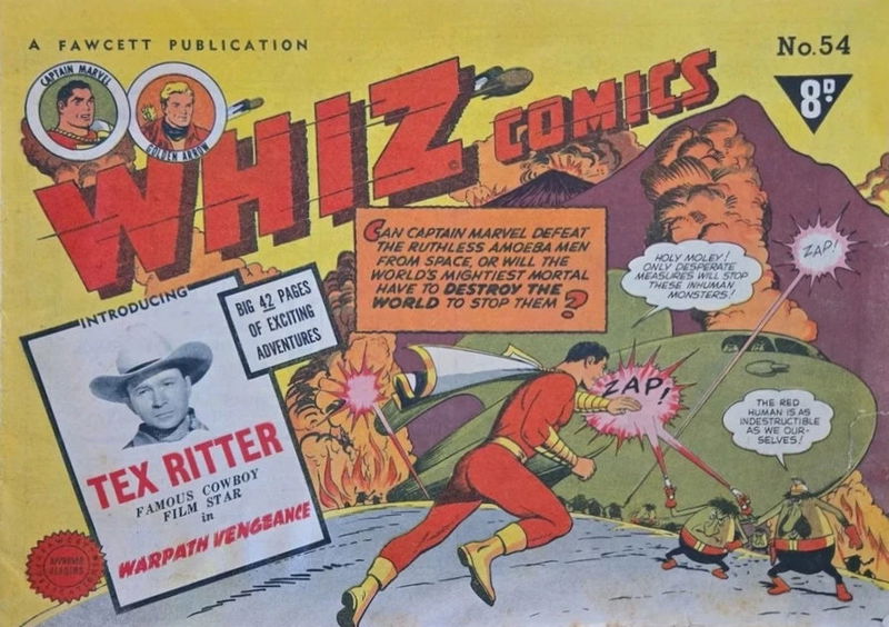 Whiz Comics (Cleland, 1949 series) #54 ([July 1951?])