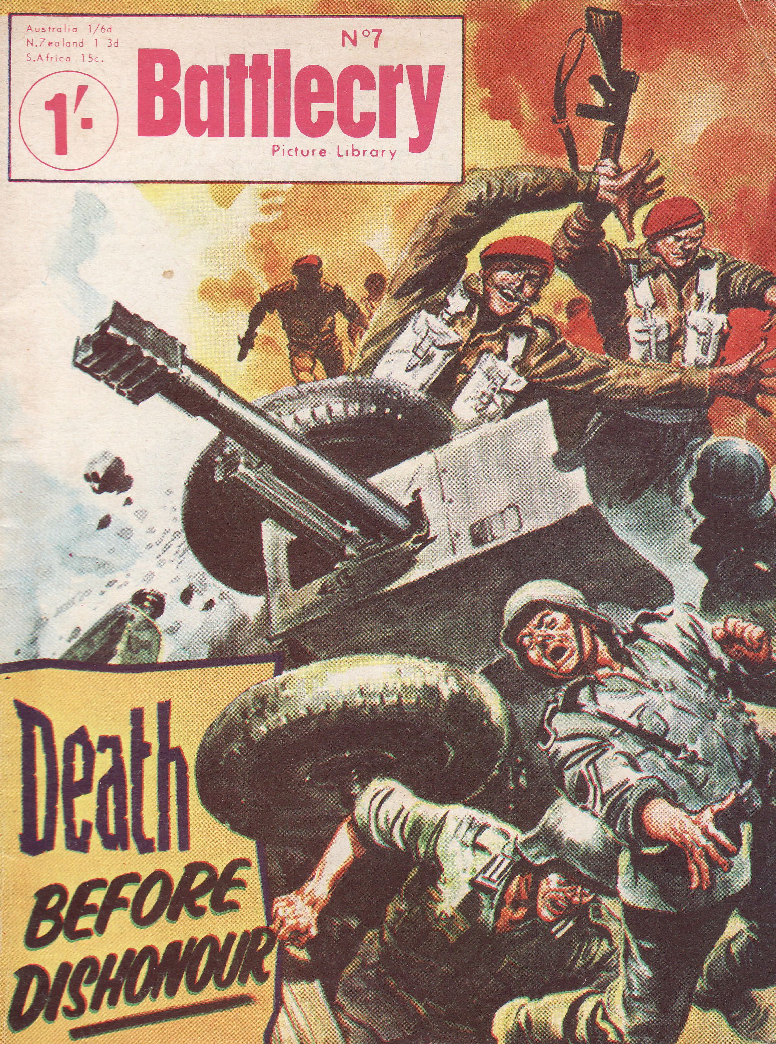 Battlecry Picture Library (Famepress, 1966 series) #7 (1966)