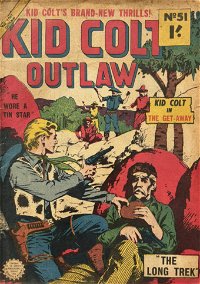 Kid Colt Outlaw (Horwitz, 1955 series) #51 — Untitled [The Long Trek]