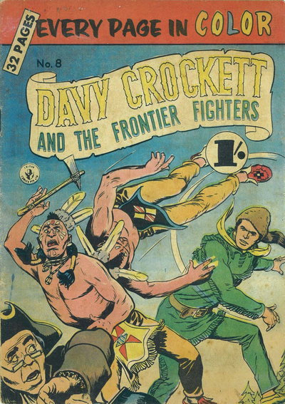 Davy Crockett and the Frontier Fighters  #8 ([September 1956?])