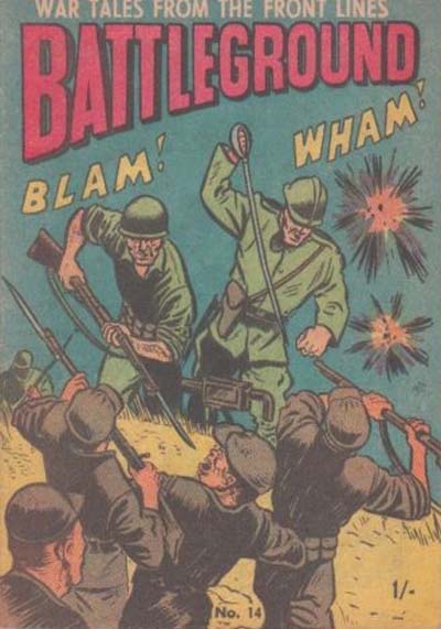 Battleground (Blue Diamond, 1955 series)  #14 ([1956?])