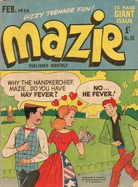 Mazie (Magman, 1955 series) #10 February 1956