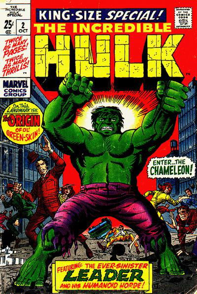 The Incredible Hulk Special (Marvel, 1968 series) #2 (October 1968)
