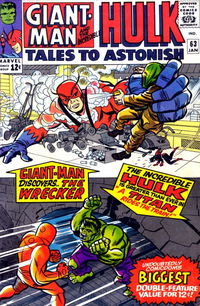 Tales to Astonish (Marvel, 1959 series) #63 January 1965