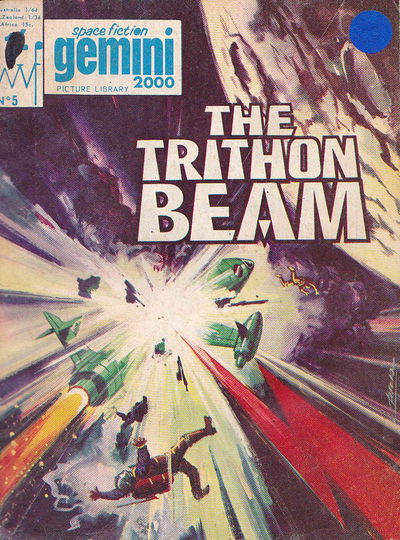 Gemini 2000 Space Fiction Picture Library (MV Features, 1966 series) #5 — The Trithon Beam March 1966