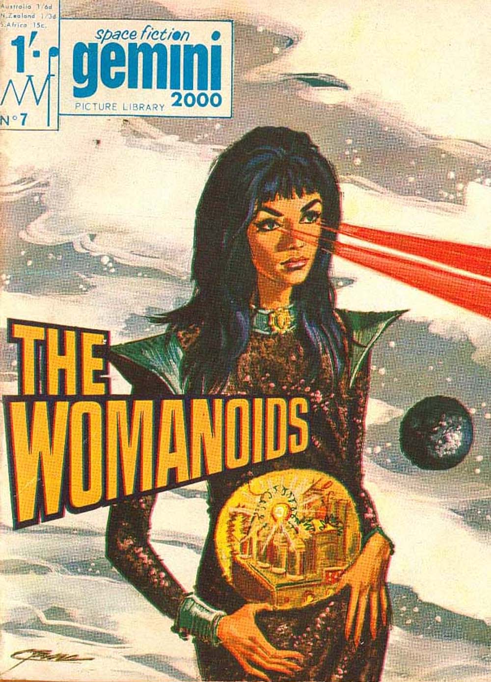 Gemini 2000 Space Fiction Picture Library (MV Features, 1966 series) #7 — The Womanoids ([April 1966?])