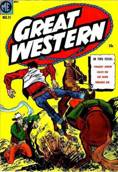 Great Western (Magazine Enterprises, 1953 series) #11 October-December 1954