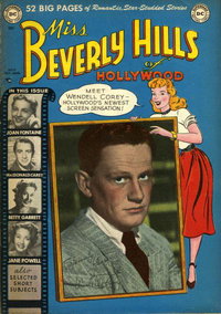 Miss Beverly Hills of Hollywood (DC, 1949 series)  #9 (July - August 1950)