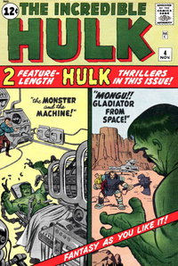 The Incredible Hulk  #4 (November 1962)