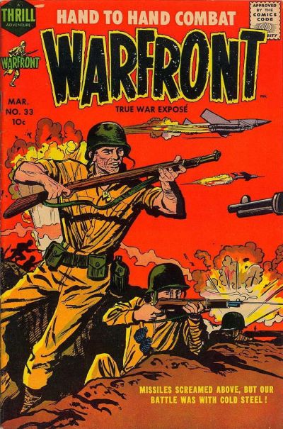 Warfront (Harvey, 1951 series) #33 (March 1958)