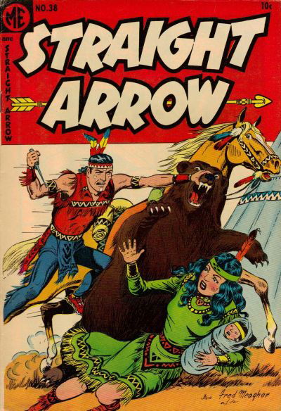 Straight Arrow (Magazine Enterprises, 1950 series) #38 September-October 1954