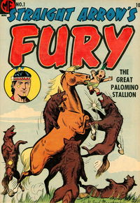 Straight Arrow's Fury (Magazine Enterprises, 1954 series) #1 1954