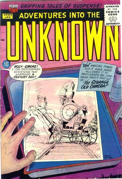 Adventures into the Unknown  #104 (January 1959)