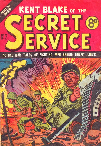 Kent Blake of the Secret Service (Calvert, 1953 series) #2 [1953?]