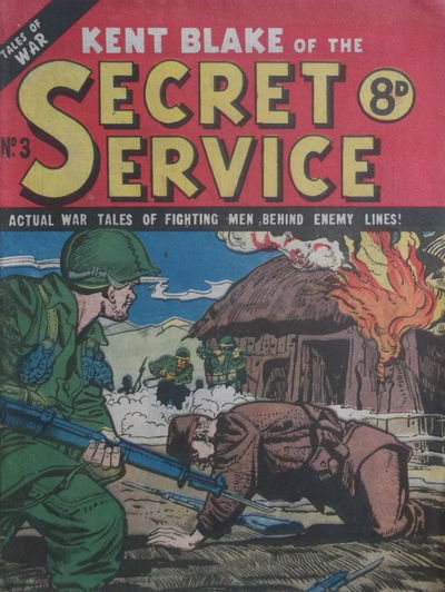 Kent Blake of the Secret Service (Calvert, 1953 series) #3 [May 1953?]