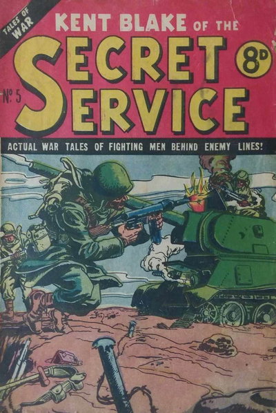 Kent Blake of the Secret Service  #5 ([July 1953])
