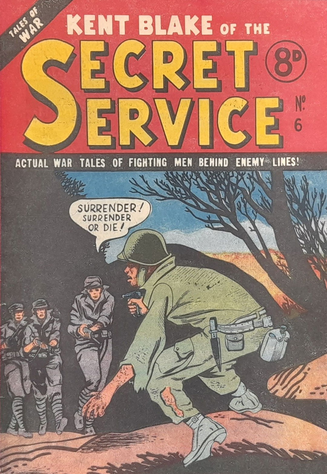 Kent Blake of the Secret Service (Calvert, 1953 series) #6 ([1953?])