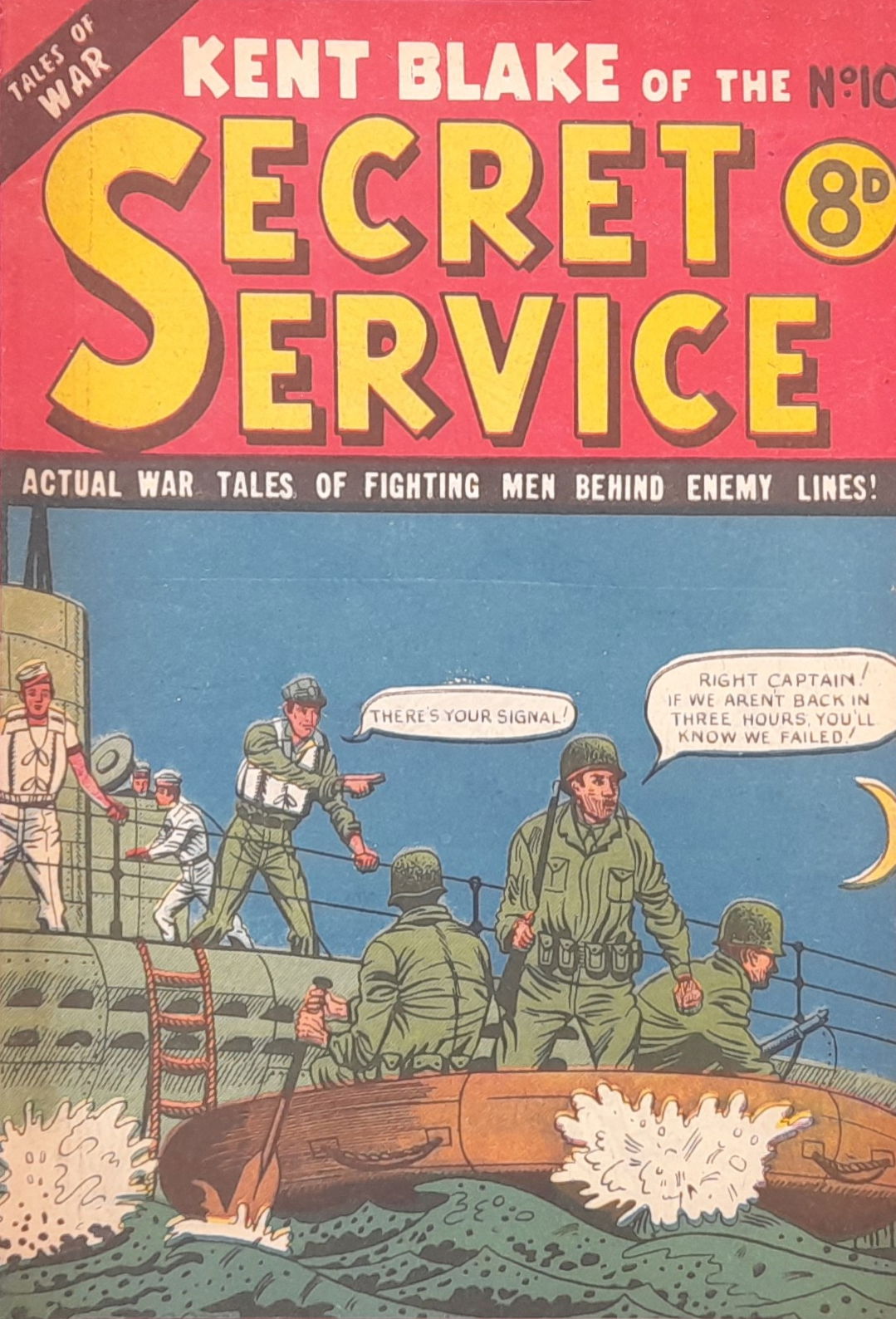 Kent Blake of the Secret Service (Calvert, 1953 series) #10 ([1953?])