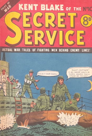 Kent Blake of the Secret Service (Calvert, 1953 series) #10 ([1953?])