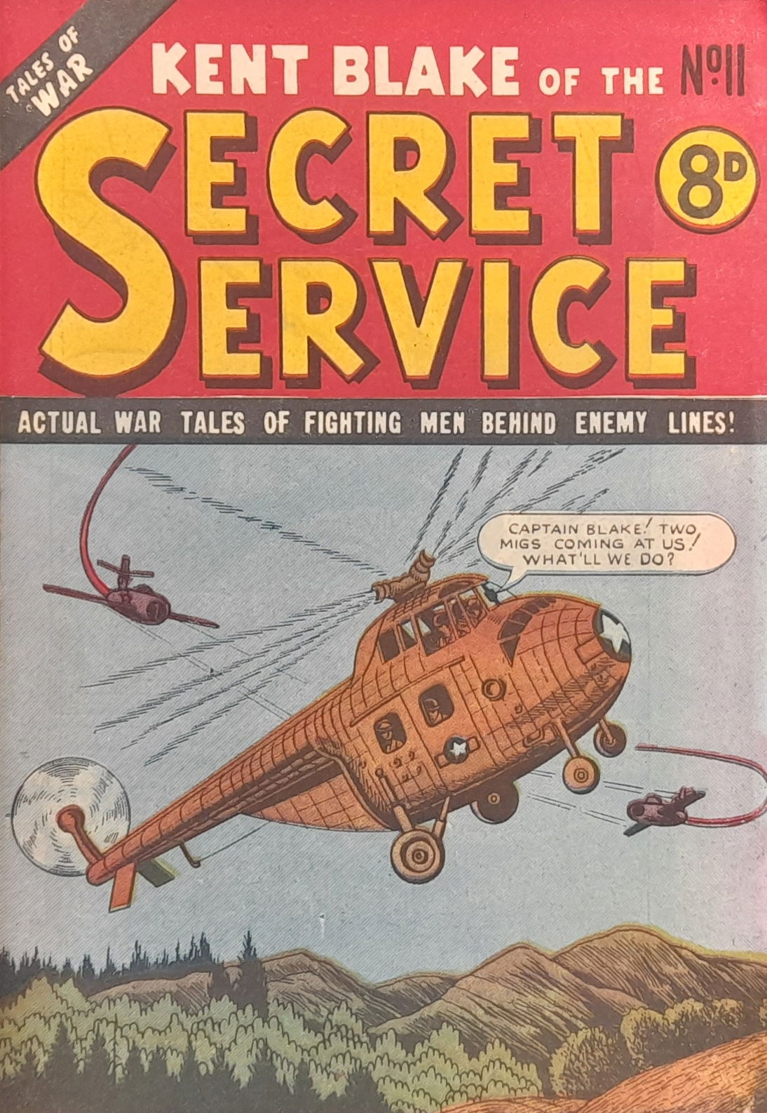 Kent Blake of the Secret Service (Calvert, 1953 series) #11 ([1954??])