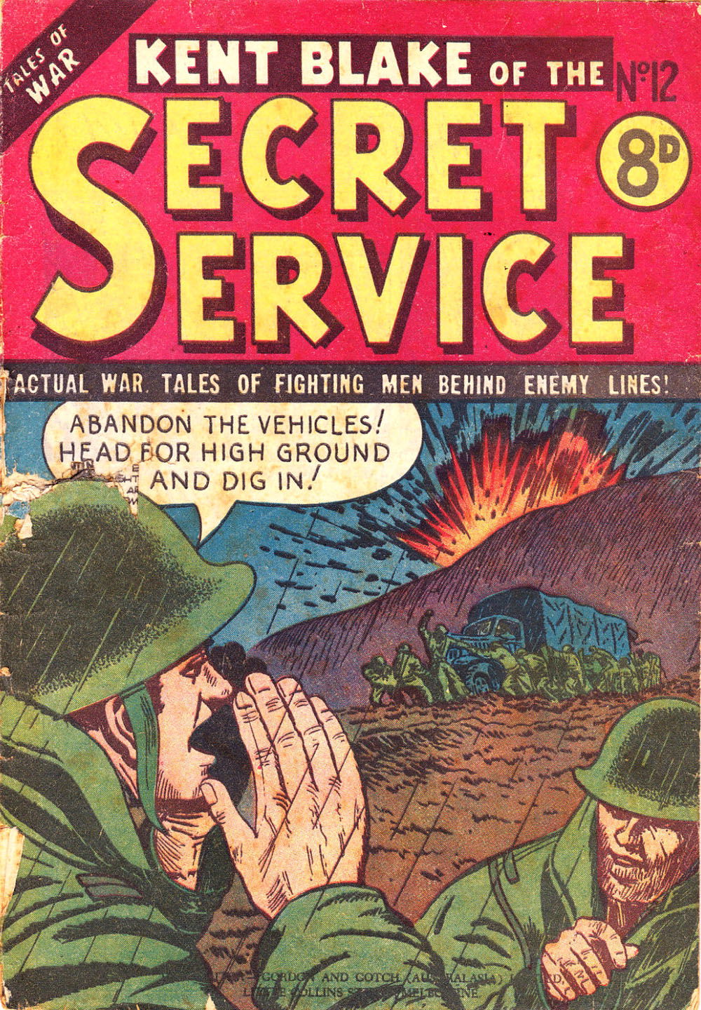 Kent Blake of the Secret Service (Calvert, 1953 series) #12 ([February 1954?])