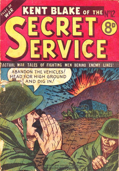 Kent Blake of the Secret Service  #12 ([February 1954?])