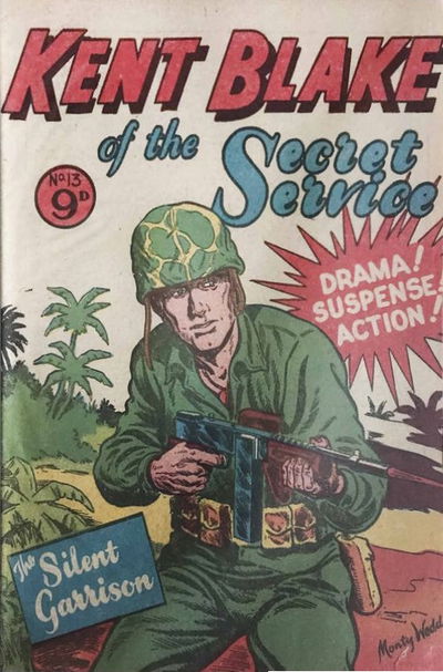 Kent Blake of the Secret Service (Calvert, 1953 series) #13 [March 1954?]