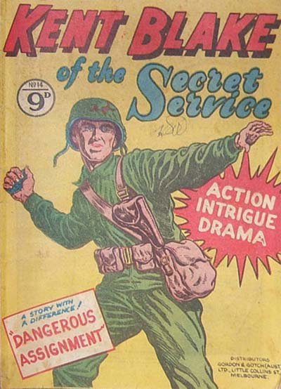 Kent Blake of the Secret Service  #14 ([April 1954?])
