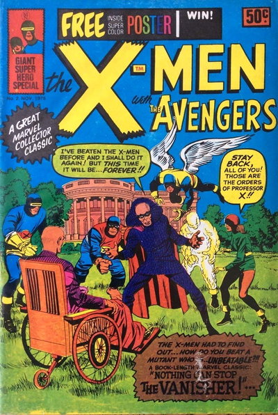The X-Men with the Avengers  #2 (November 1975)