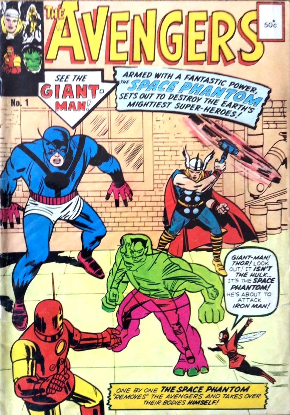 The Avengers (Yaffa/Page, 1977 series) #1 ([September 1977?])