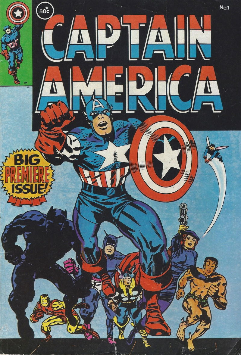 Captain America (Yaffa/Page, 1977? series) #1 ([July 1977?])