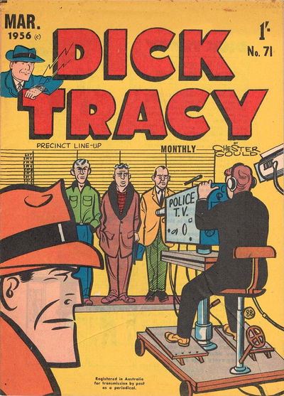 Dick Tracy Monthly (Illustrated, 1952 series) #71 March 1956